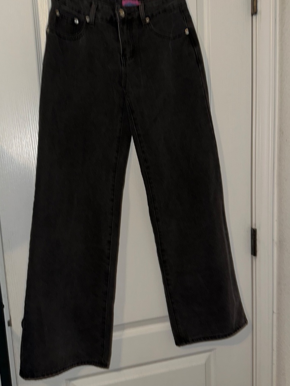 Edikted Raelynn Washed Low Rise Baggy Jeans – Size Small - Picture 4 of 7